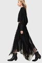 AllSaints spódnica VASHTIE czarny W034RE