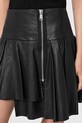 AllSaints spódnica skórzana IRINA czarny W043RE