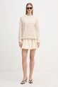 Gaudi spódnica bombka 611BD75012 beżowy SS26