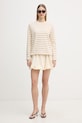 Gaudi spódnica bombka 611BD75012 beżowy SS26