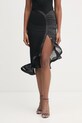 Elisabetta Franchi spódnica czarny GO18062E2