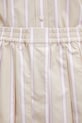 Lacoste pleated skirt cotton beige JF0250