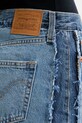 Levi's spódnica jeansowa DECONSTRUCTED EDGE niebieski 005Q4
