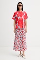 Marimekko gonna 095228 rosso SS26