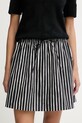Marimekko φούστα βαμβακερή μαύρο 095234