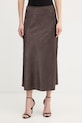Sukňa MAX&Co. MCOGERUSIA s elastanom hnedá 2616101031200