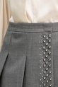 MAX&Co. spódnica z dodatkiem wełny MCOPRUGNA szary 2616101081200