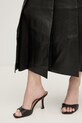 Max&Co. fustă de piele MCLTEQUILA negru 2618401012200