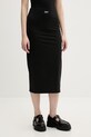 Tommy Jeans spódnica ołówkowa czarny DW0DW22588