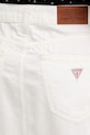Guess Jeans suknja s prorezom traper bijela W6GD52.D5NW2