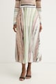 Missoni Plisirano krilo z viskozo bež DS26SH10.BK01GP
