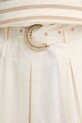 Gaudi spódnica bawełniana beżowy 611FD75002
