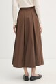 Odzież Gaudi spódnica bawełniana 611FD75002 brązowy
