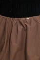 Gaudi spódnica bawełniana brązowy 611FD75006