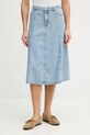 OUI spódnica jeansowa casual niebieski 97105.