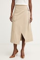BOSS Suknja na preklop s lyocellom Vonaria-W bež 50558326