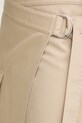 BOSS fustă petrecută cu lyocell Vonaria-W bej 50558326