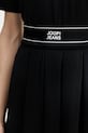 Joop! πλισέ φούστα με βαμβάκι μαύρο 30100646