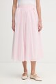 Joop! spódnica bawełniana różowy 30102096