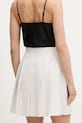 Odzież HUGO spódnica plisowana z wiskozy Riberi 50559171 biały