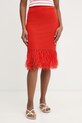 Karl Lagerfeld spódnica pomarańczowy B2W12001