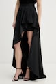 Oblečení Karl Lagerfeld asymetrická sukně B2W12032 černá