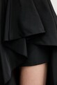 Karl Lagerfeld asymetrická sukně černá B2W12032