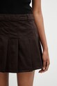 adidas Originals sukně bavlněná hnědá KD5446