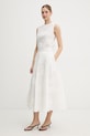 Rotate spódnica bawełniana 115557400 biały SS26