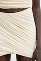 Rick Owens Lilies спідниця з віскозою Luna бежевий LI01F7309.CVI