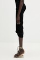 Rick Owens Lilies spódnica asymetryczna z wiskozy LI01F7320.JVS czarny SS26