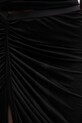 Rick Owens Lilies spódnica asymetryczna z wiskozy czarny LI01F7320.JVS