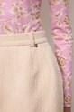 Bizuu spódnica bawełniana BREDA BREDA.BEZOWY beżowy