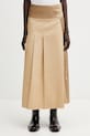 Undercover SKIRT spódnica bawełniana beżowy UP1F1602