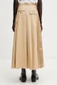 Odzież Undercover SKIRT spódnica bawełniana UP1F1602 beżowy
