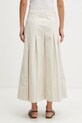 Oblečenie Barbour LSK0157BE32 sukňa bavlnená LSK0157BE32 béžová