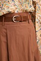 Morgan spódnica z bawełną brązowy JAROCE