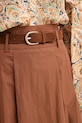 Morgan spódnica z bawełną brązowy JAROCE