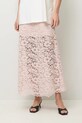 BIZUU spódnica MILKY różowy MILKY.ROZOWY