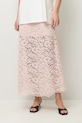 BIZUU spódnica MILKY różowy MILKY.ROZOWY