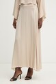 Haveone spódnica z wiskozy beżowy GWG.Q007
