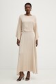 Haveone spódnica z wiskozy GWG.Q007 beżowy SS26
