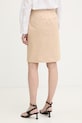 Odzież Isabelle Blanche spódnica asymetryczna bawełniana IS26SS.G007.T001 beżowy