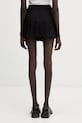 Clothing WRSTBHVR Nuria pleated skirt with wool blend W6726AM.3455 black