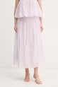 Hoss Intropia спідниця з ліоцелем фіолетовий 8423031