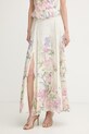 Charo Ruiz Ibiza спідниця із розрізом з бавовною Ventine бежевий 266402.