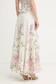 Одяг Charo Ruiz Ibiza спідниця із розрізом з бавовною Ventine 266402. бежевий