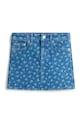 Tommy Hilfiger spódnica jeansowa dziecięca KG0KG08952.128.176.PPY2 niebieski SS26