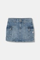 Guess spódnica jeansowa dziecięca bawełna niebieski J6RD20.D45E0.PPY2