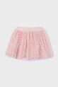 Mayoral spódnica dziecięca rozkloszowany różowy 3901.6A.Mini.PPY2